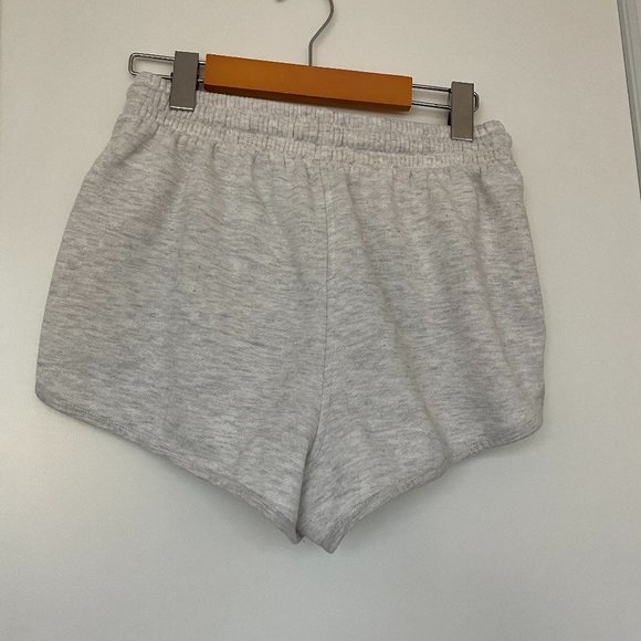 Topshop Light Grey Sweatshort - Picture 3 of 3